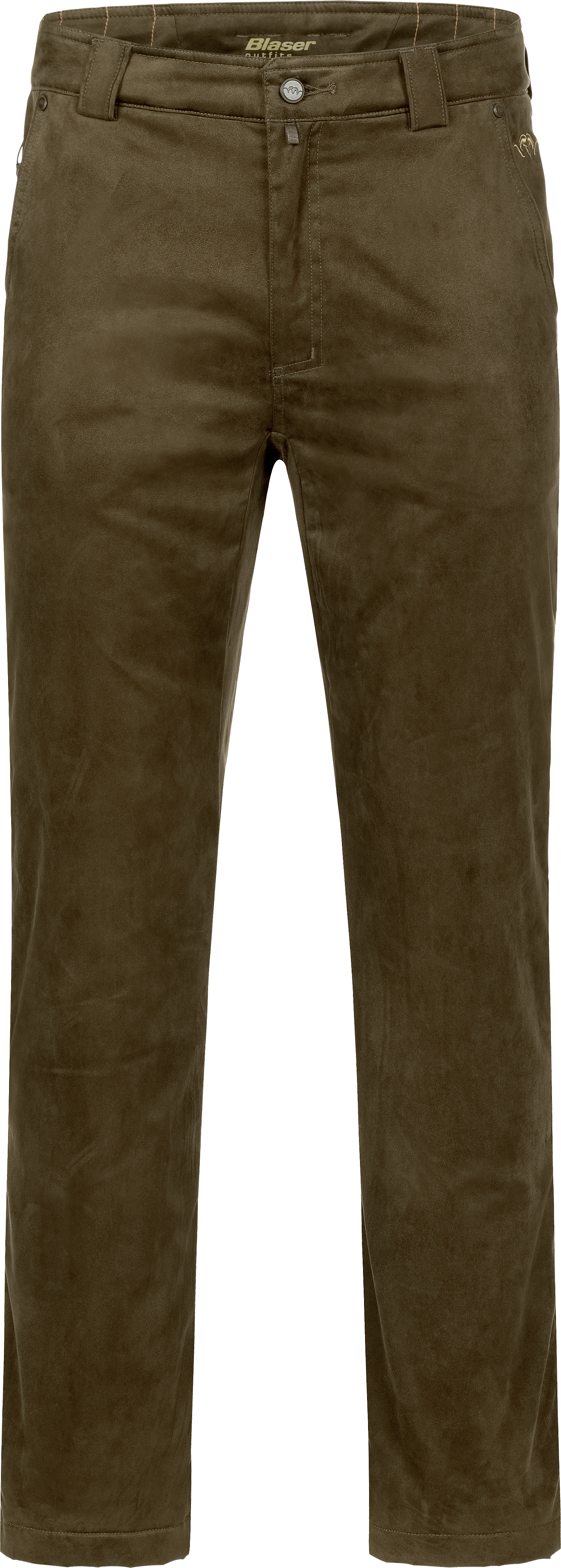 Herren Suede Hose Marlon dunkelbraun