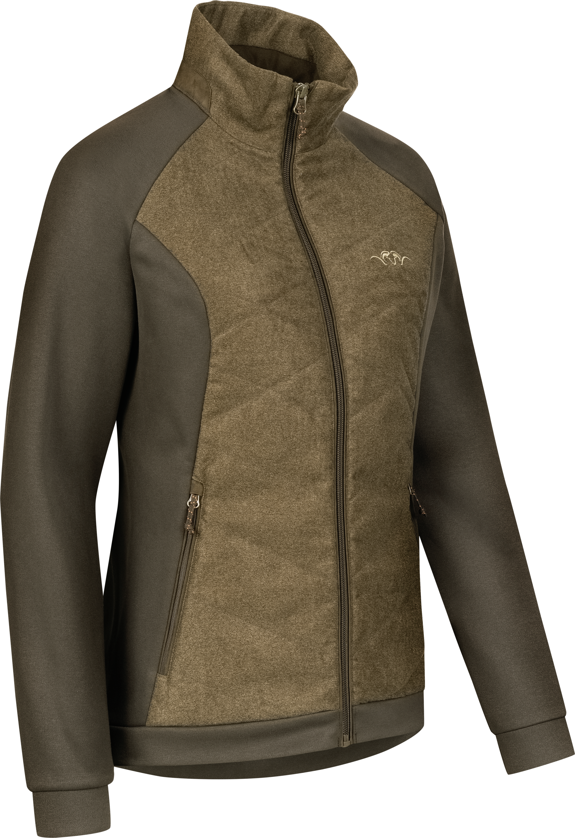 Damen Fleece Jacke Kora dunkelbraun