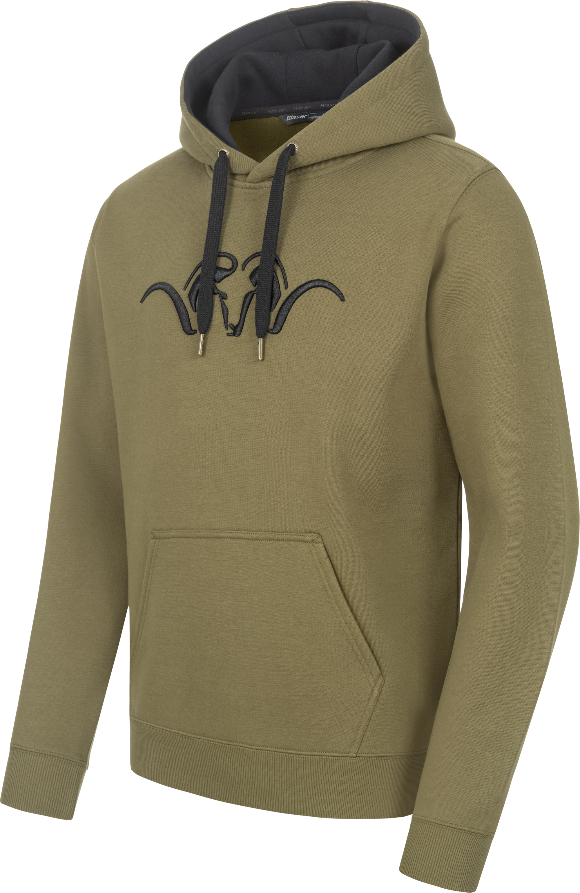 Blaser Hoody Herren dunkel oliv/schwarz