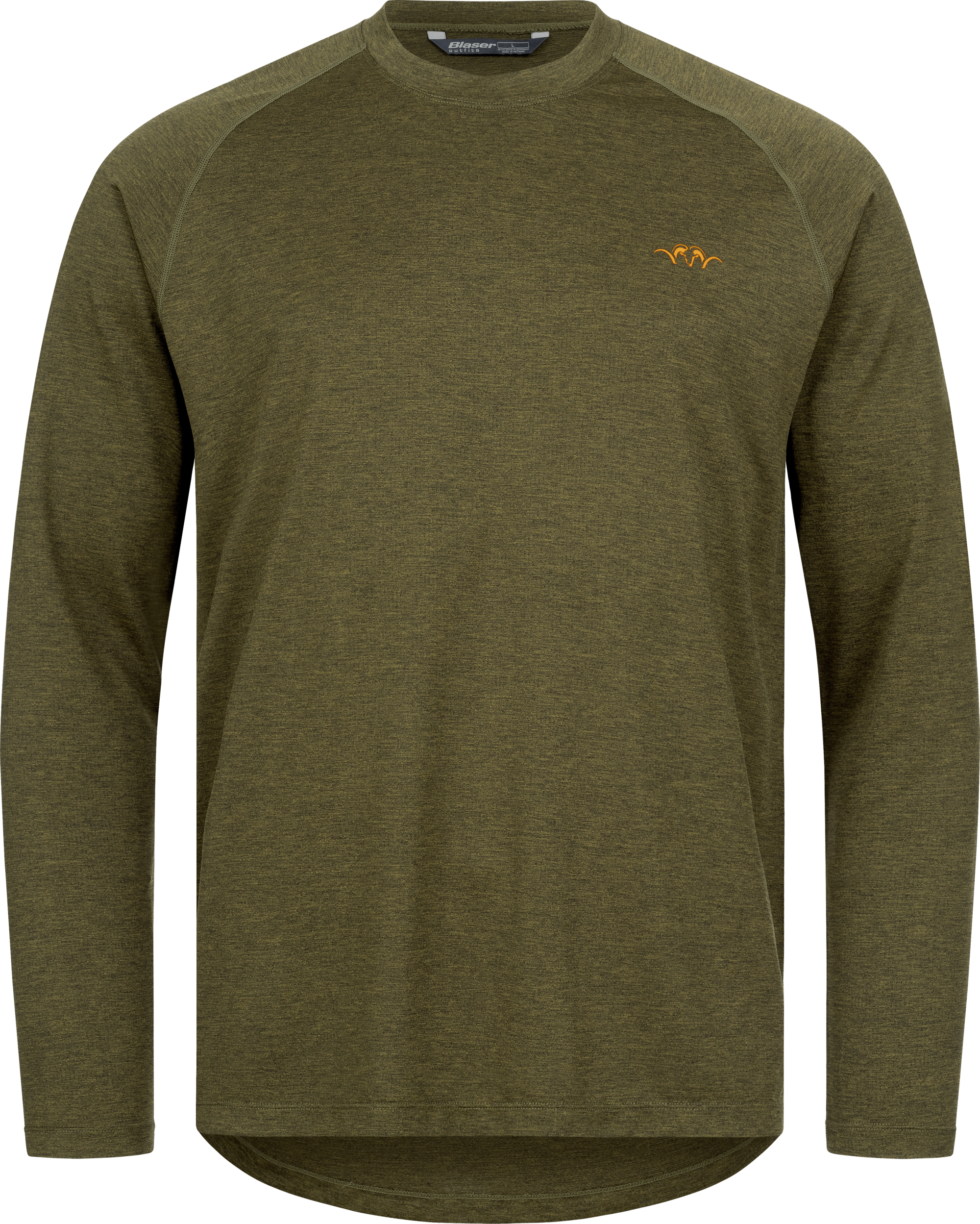 Blaser Herren Tech Langarm Shirt 23 dunkelbraun
