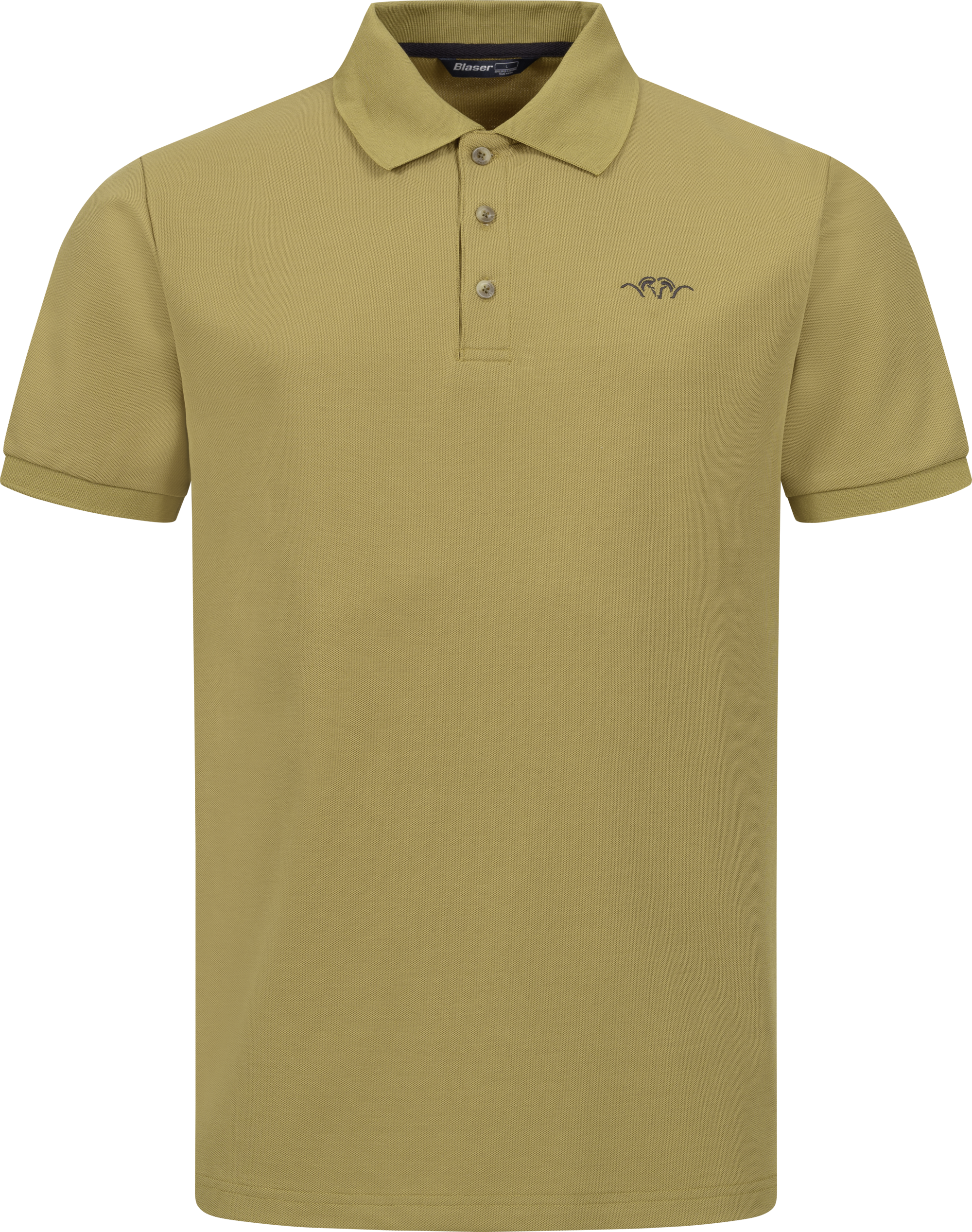 Herren Solid Polo Shirt 25 matt gold
