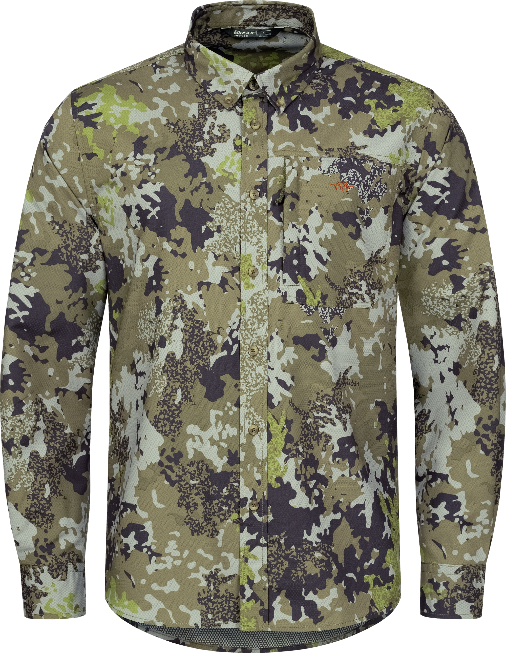 Herren AirFlow Hemd HunTec Camouflage