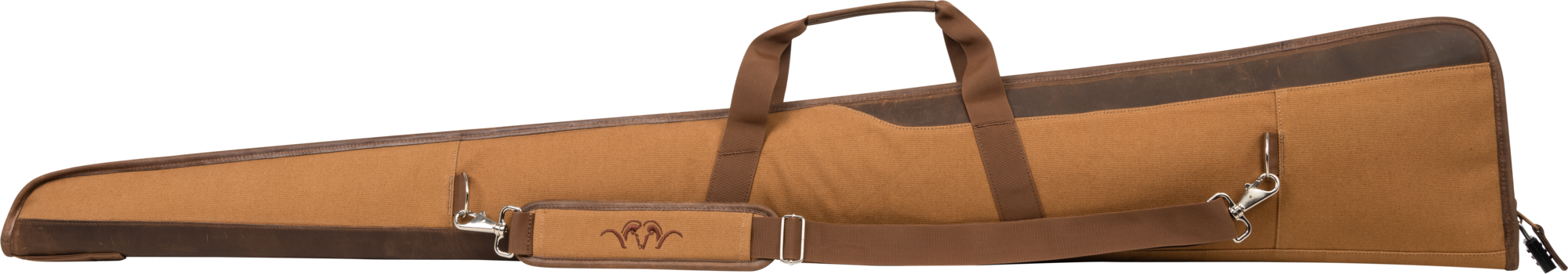 Blaser Flintenfutteral Canvas/ Leder sand