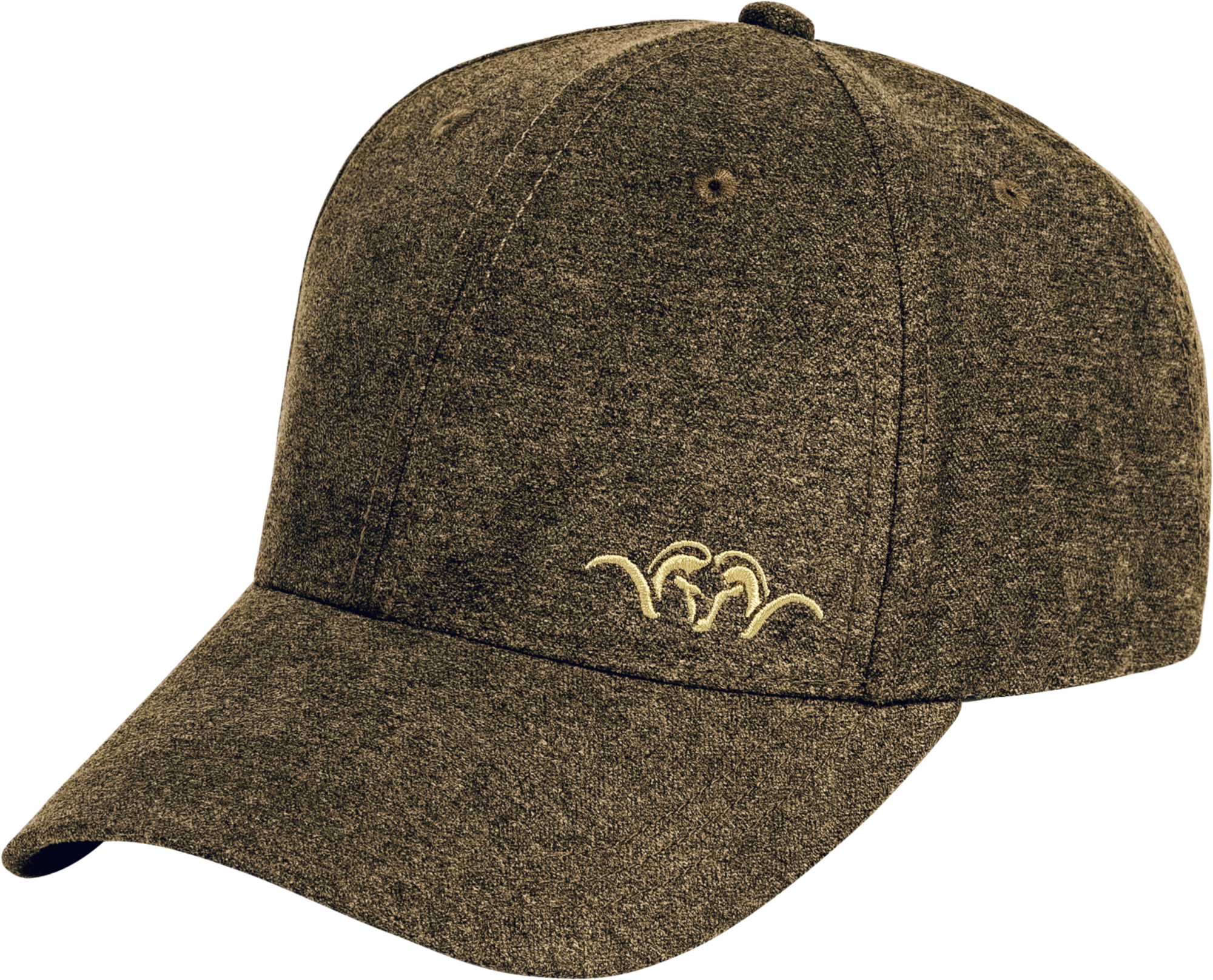 VINTAGE Kappe 21 dunkelbraun mélange