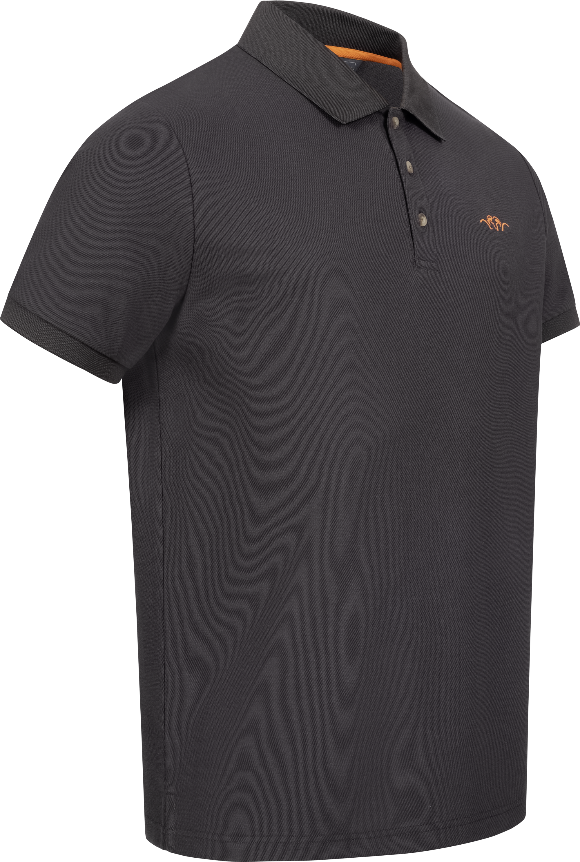 Herren Solid Polo Shirt 25 phantom
