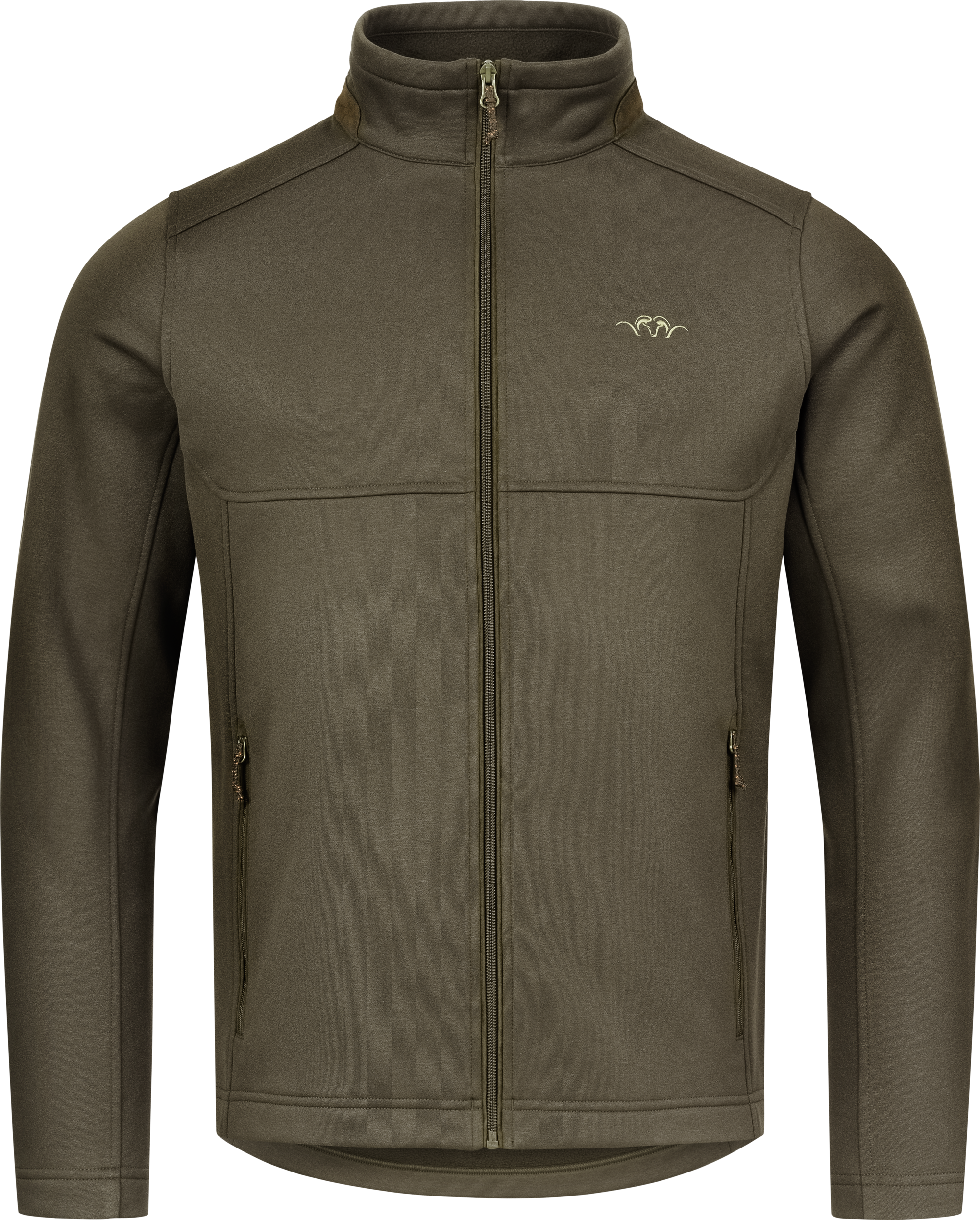 Herren Fleece Jacke Kylar dunkelbraun