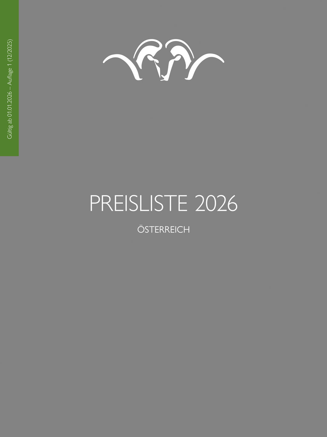 Preisliste 2026 – Österreich