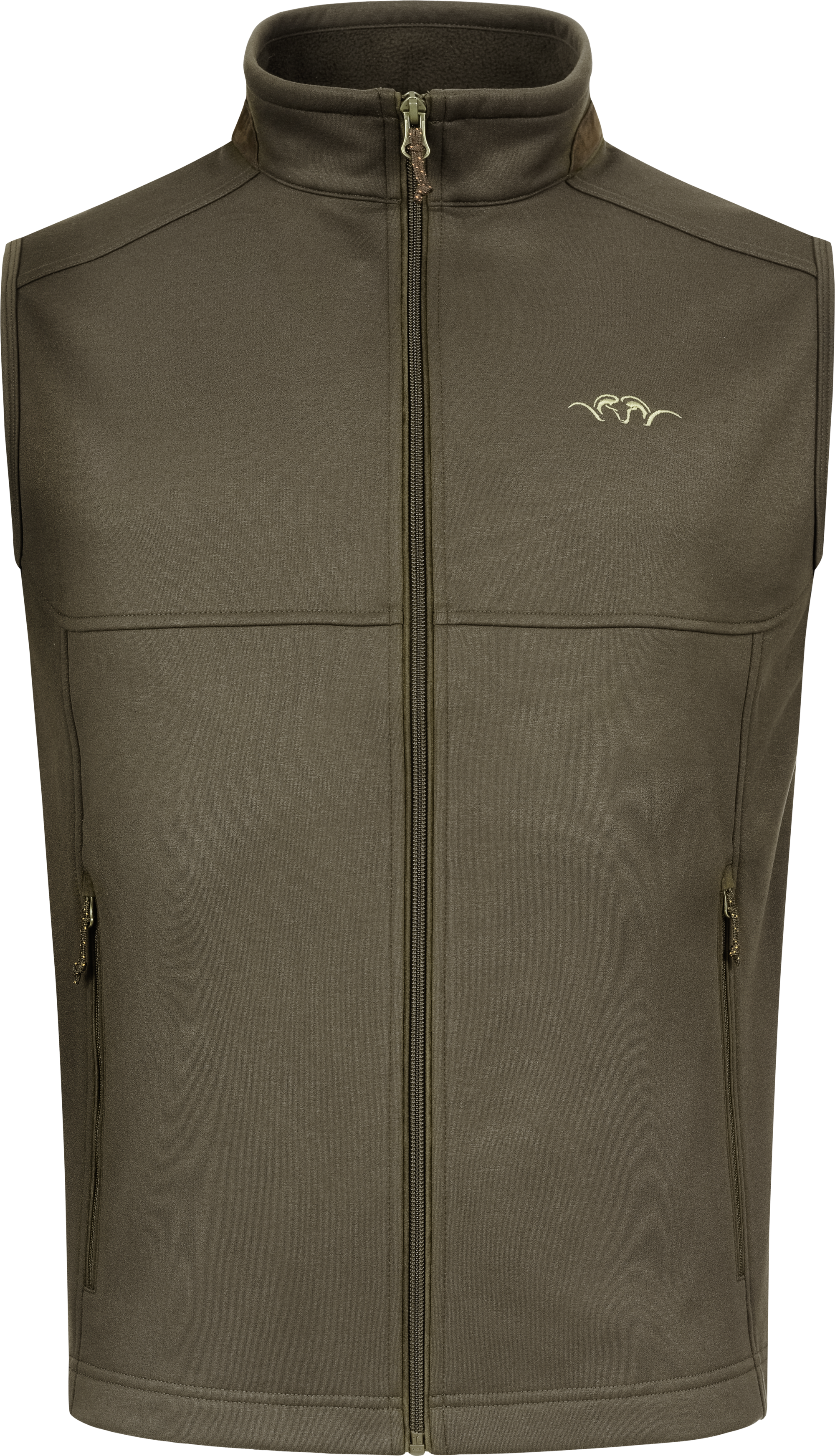 Herren Fleece Weste Kylar dunkelbraun
