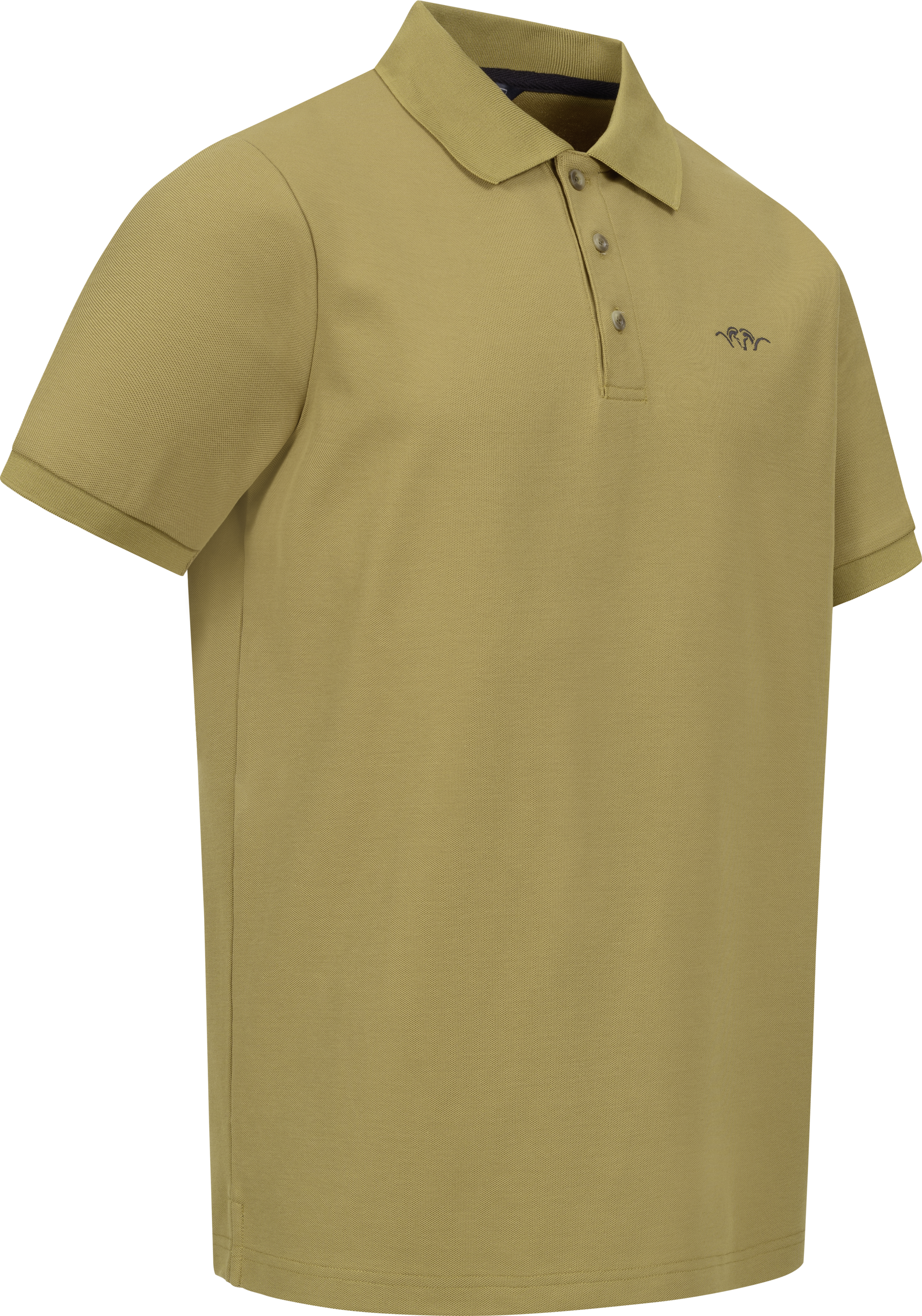 Herren Solid Polo Shirt 25 matt gold