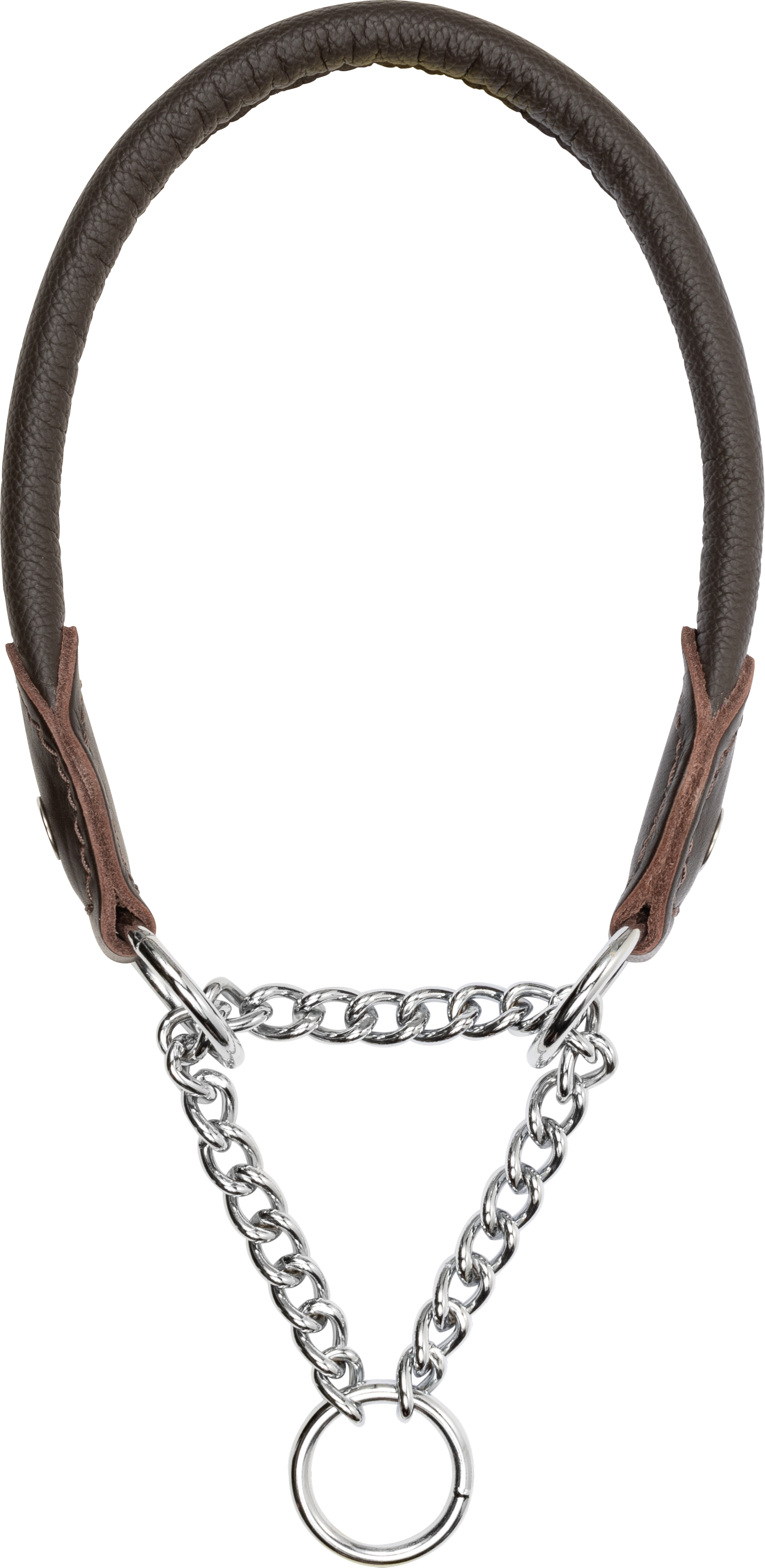 Blaser Hundehalsung Leder braun