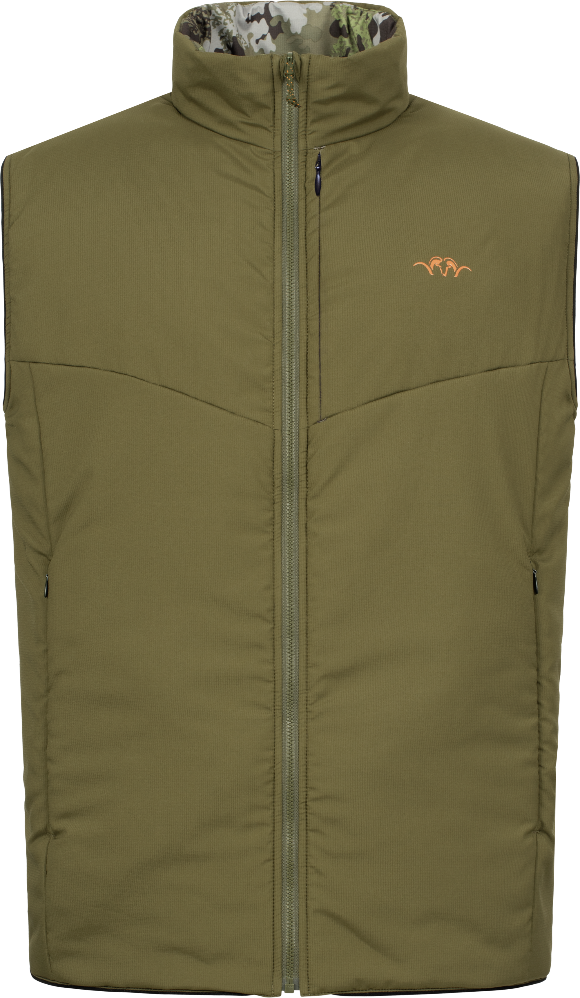 Herren Wende Weste Endeavor dunkel oliv