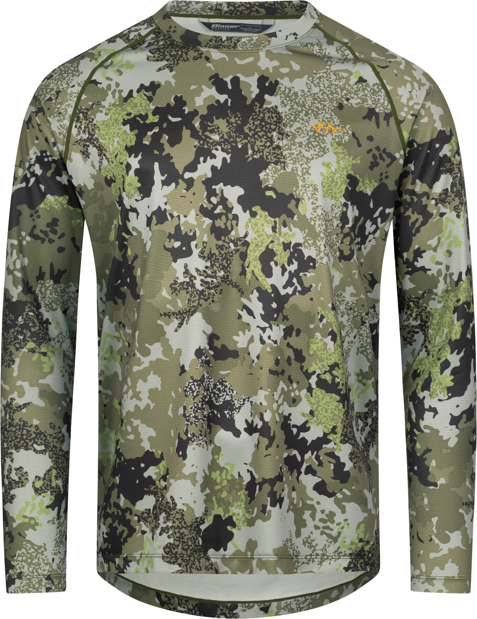 Herren Tech LS Shirt 23 HunTec Camouflage