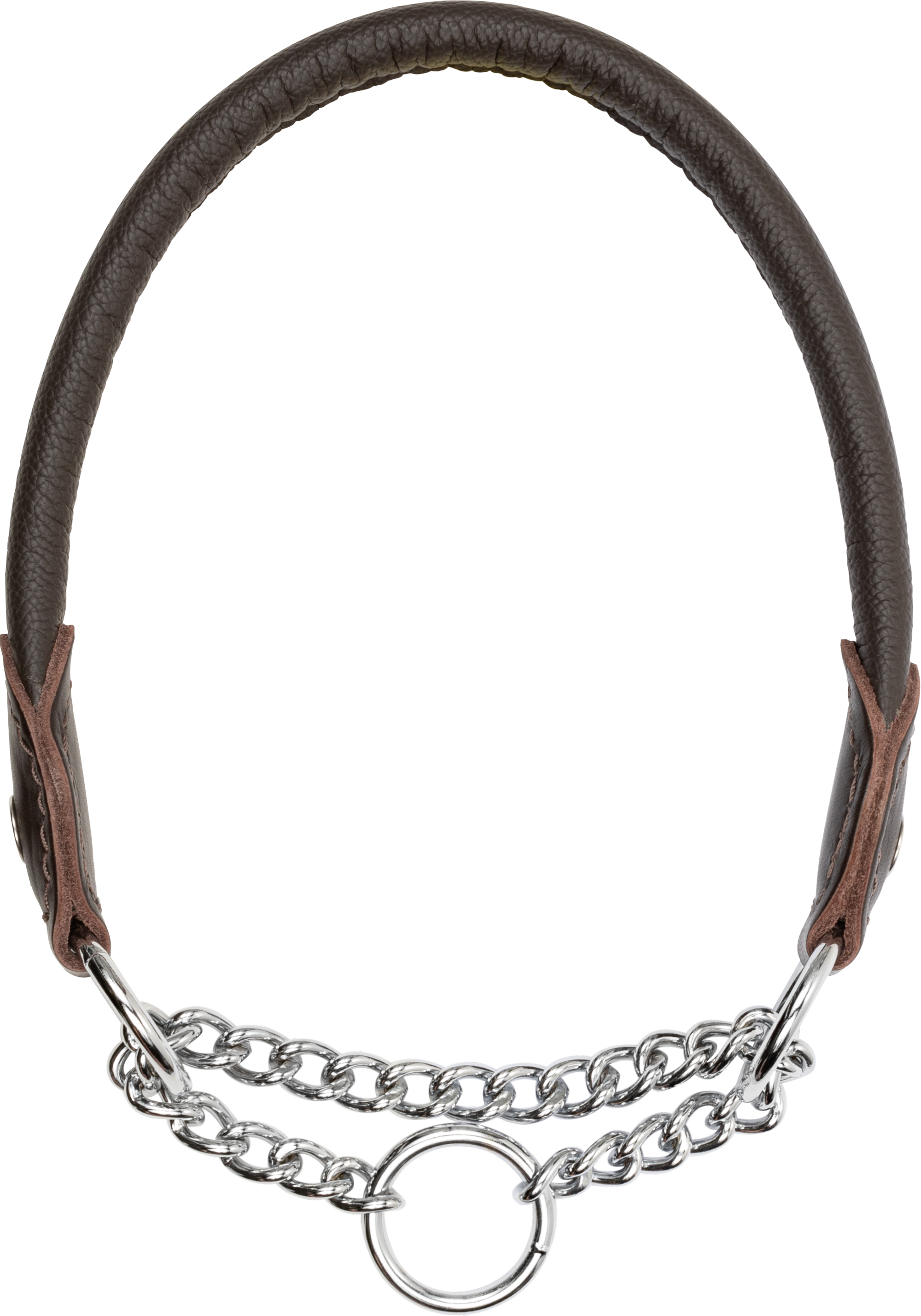 Blaser Hundehalsung Leder braun