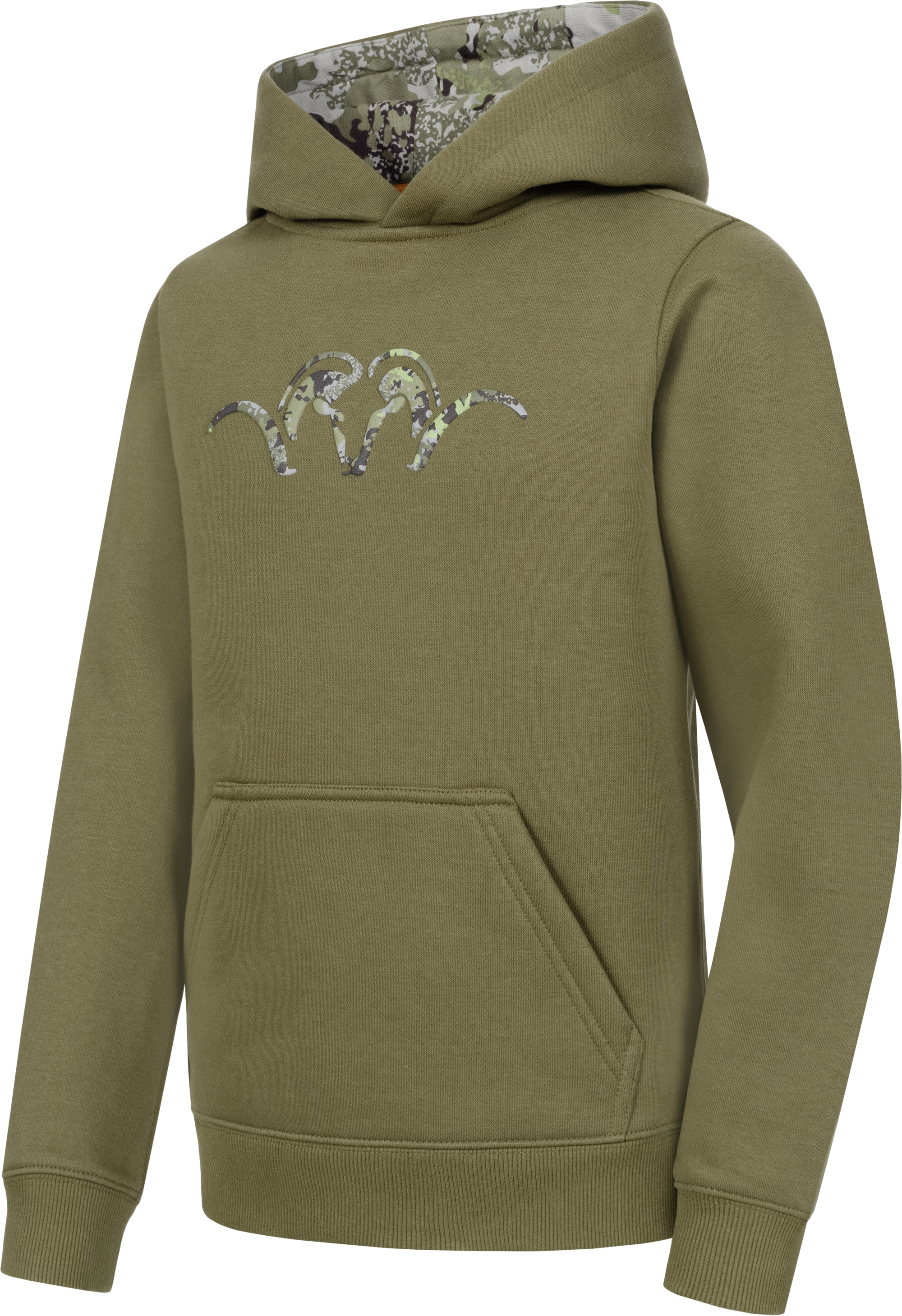 Kids Hoody dunkel oliv