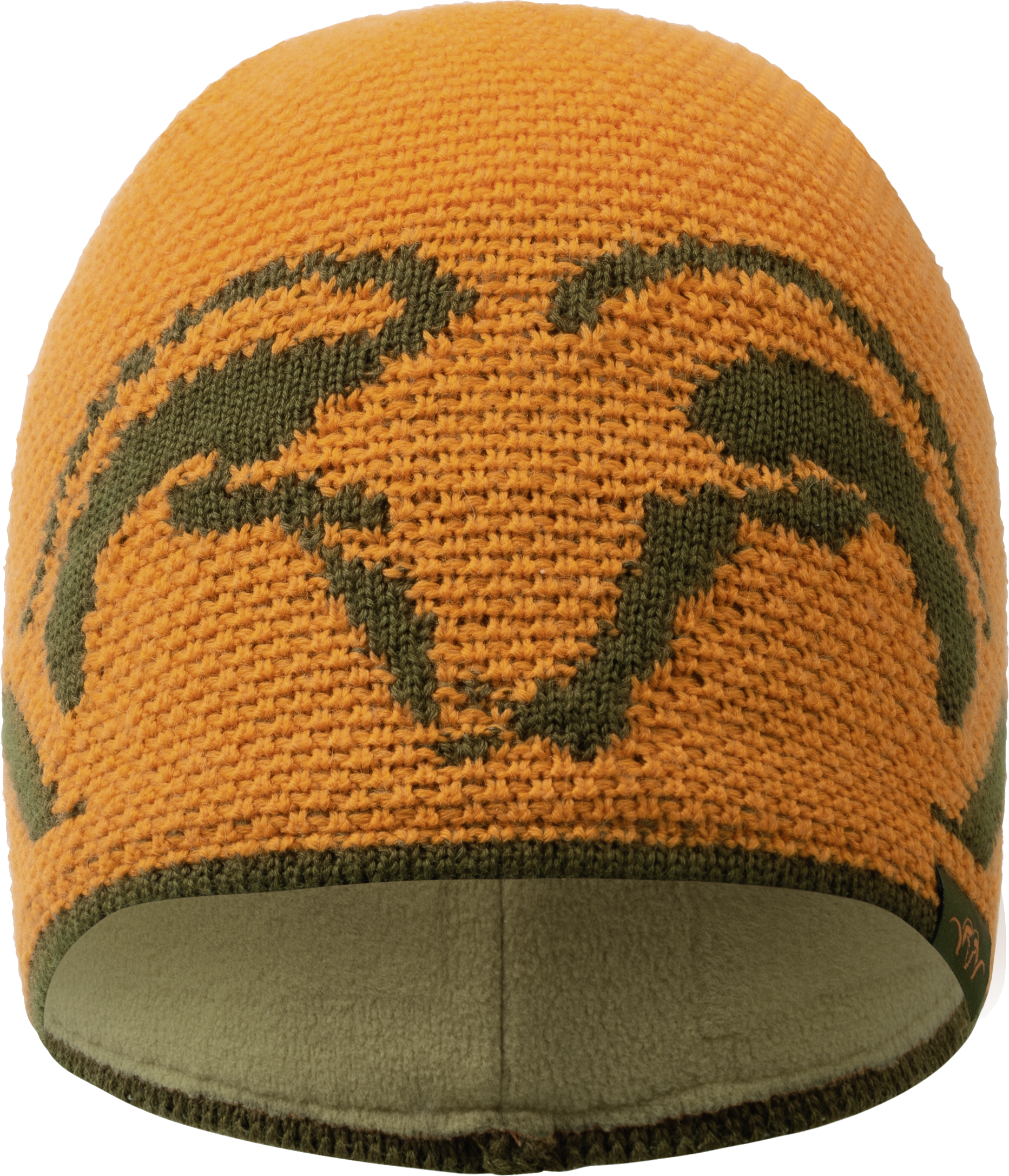 Pearl Beanie driven orange
