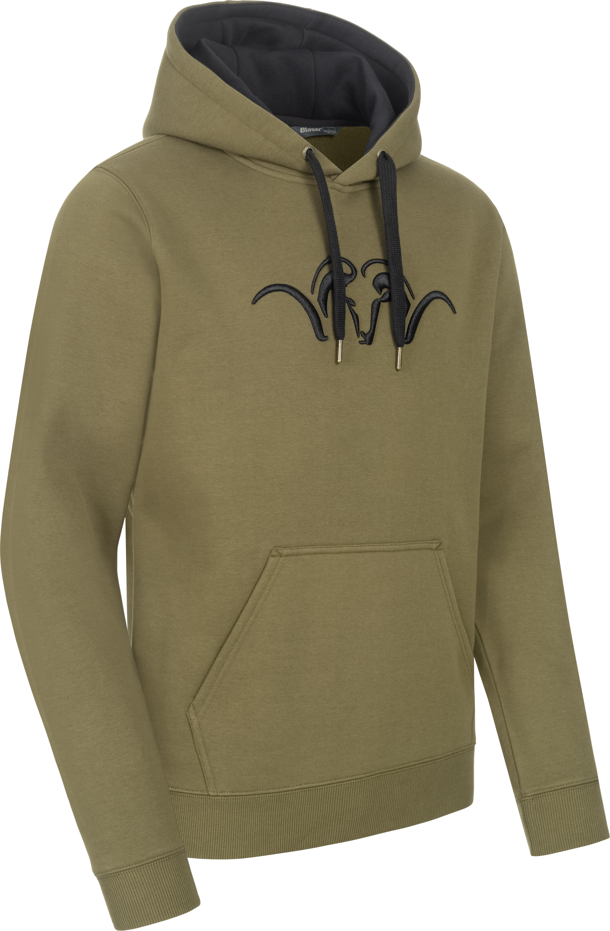 Blaser Hoody Herren dunkel oliv/schwarz