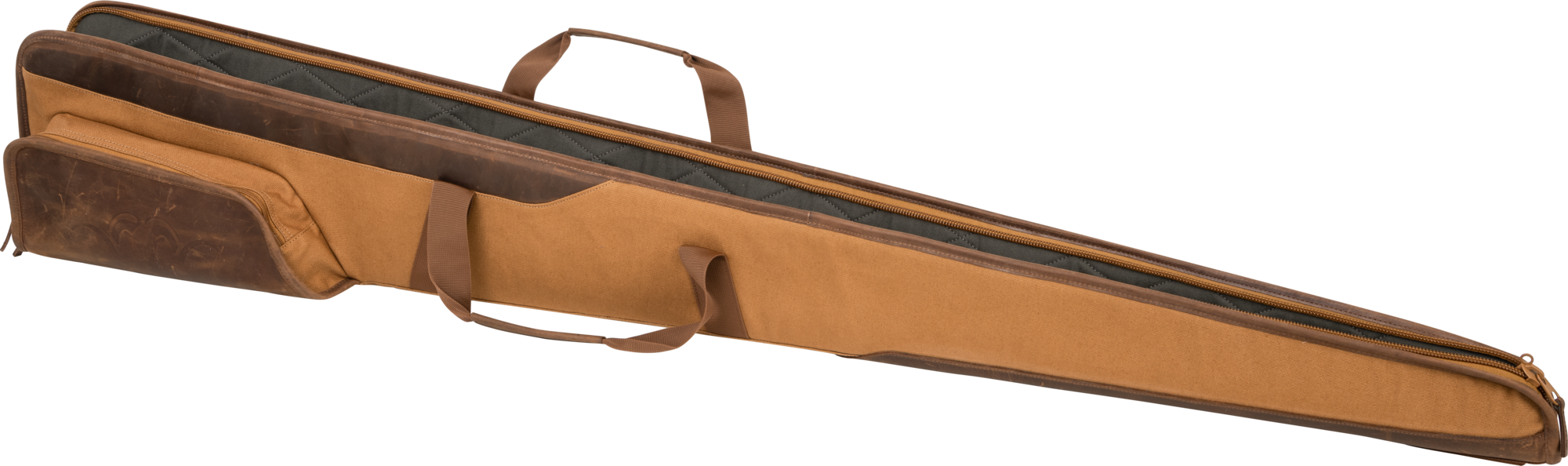 Blaser Flintenfutteral Canvas/ Leder sand