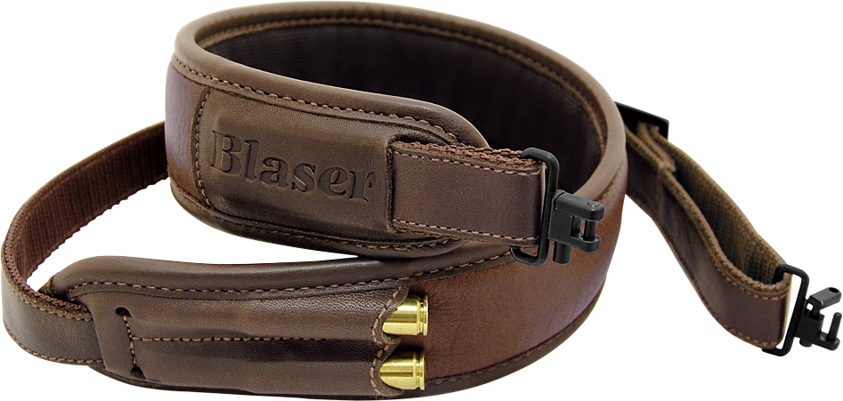 Blaser Gewehrriemen Leder braun